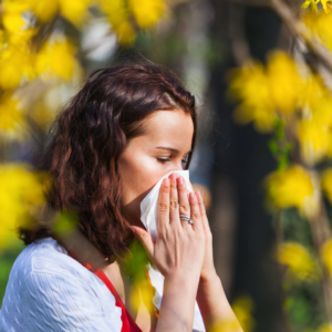 Natural allergy and stress relief tips in spring – herbs, stretching, chiropractic care