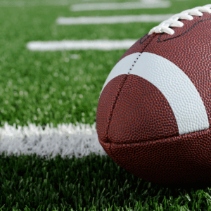 football on field